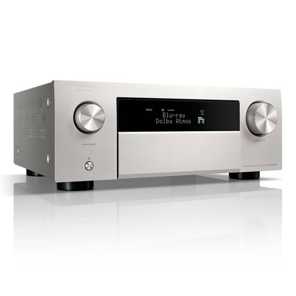 Denon AVC-X4800H 9.4 Ch 8K AV Amplifier Siver