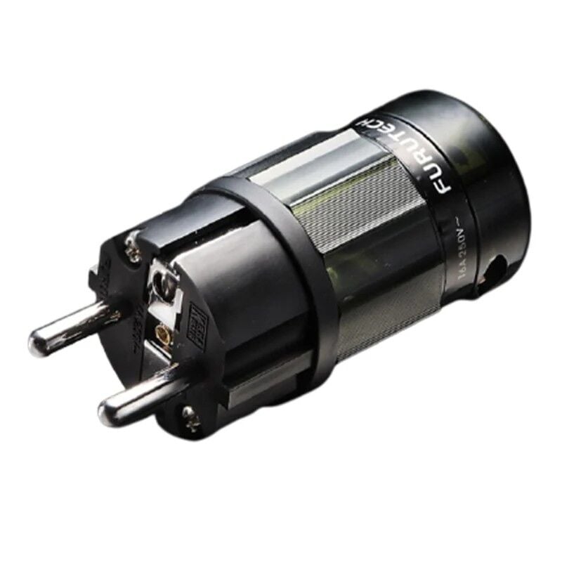 Furutech FI-E38(R) Yüksek Performanslı SCHUKO Rhodium Konnektör
