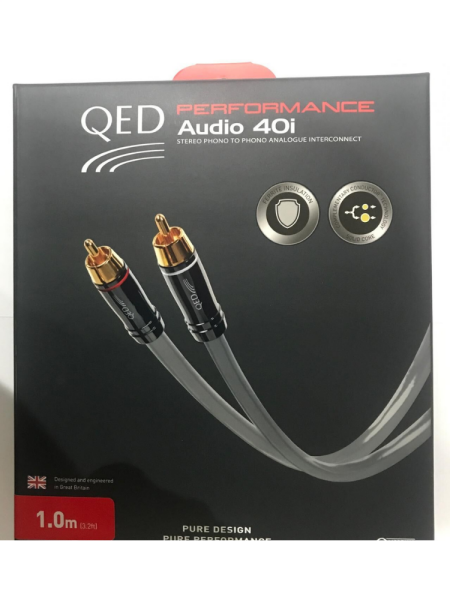 Qed QE-6113 Performance Audio 40i RCA Kablo 1 Metre
