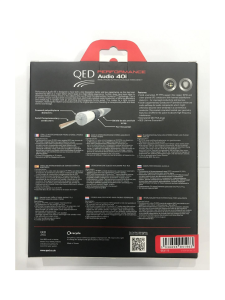 Qed QE-6115 Performance Audio 40i RCA Kablo 2 Metre