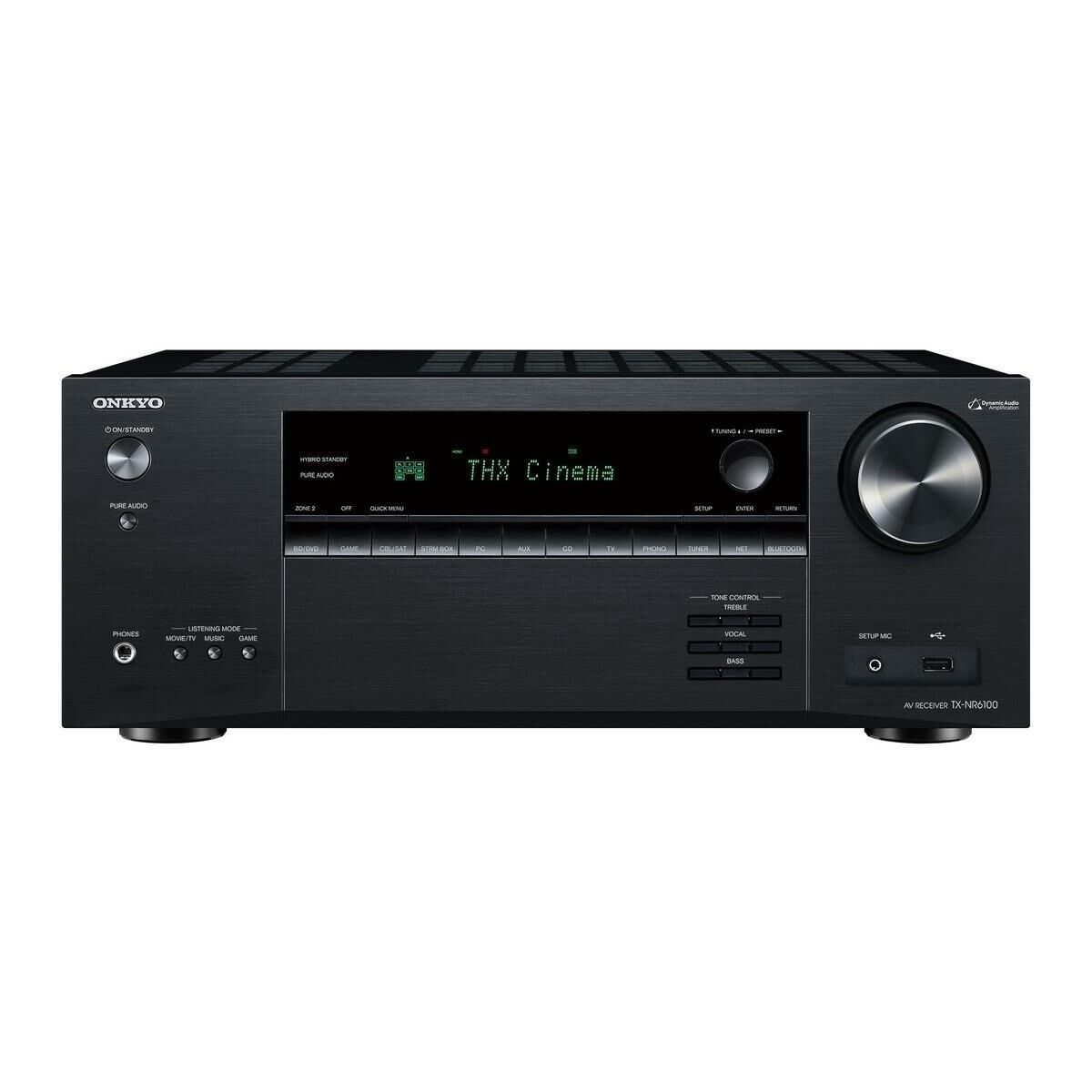 Onkyo TX-NR 6100 M2 THX 7.2 Kanal AV Receiver Mağaza Teşhir Ürünü