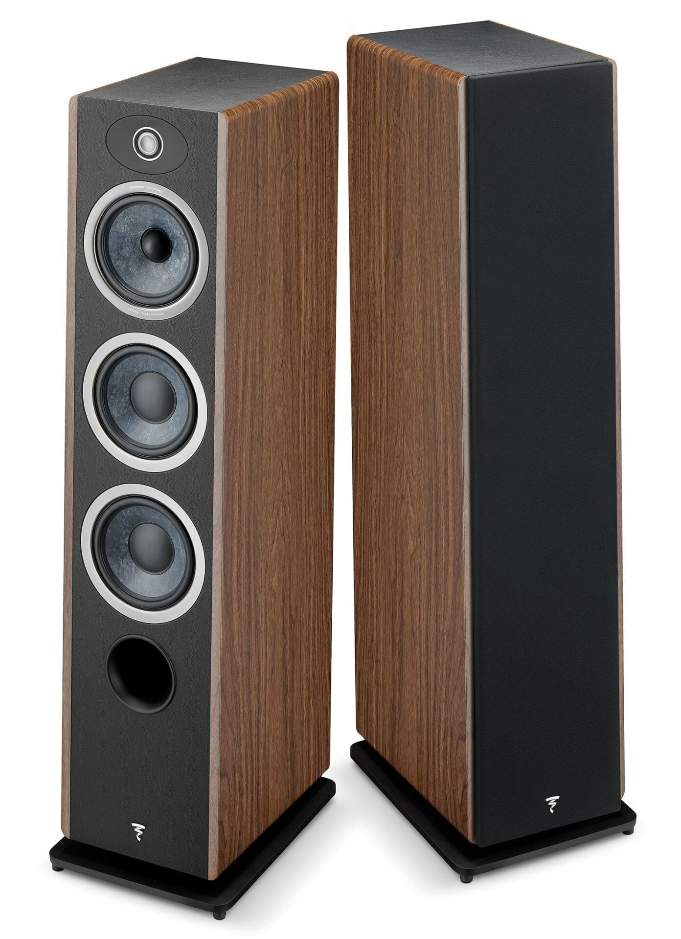 Focal Vestia N2 Kule Tipi Hoparlör Çift Koyu Ahşap