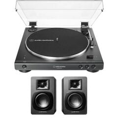 Audio Technica AT-LP60XBTBK & AT-SP3X Pikap Müzik Sistemi