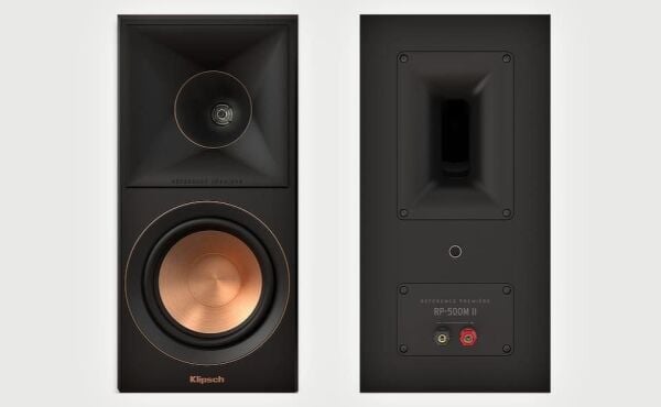 Klipsch RP-500M II Raf Tipi Pasif Hoparlör Çift Siyah