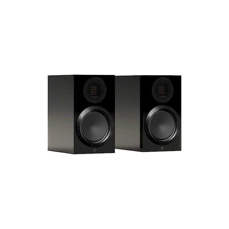 Monitor Audio Gold 50 6G Raf Tipi Hoparlör Çift Piano Siyah