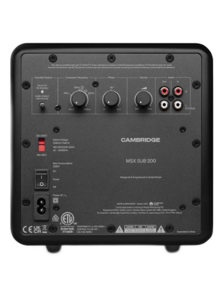 Cambridge Audio MSX SUB 200 Subwoofer