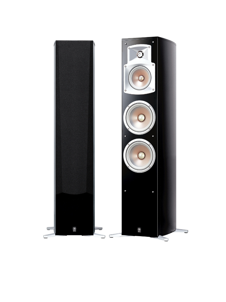 Yamaha NS-555 Kule Tipi Hoparlör Çift Siyah