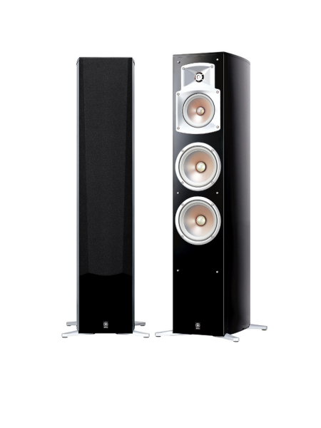 Yamaha NS-555 Kule Tipi Hoparlör Çift Siyah