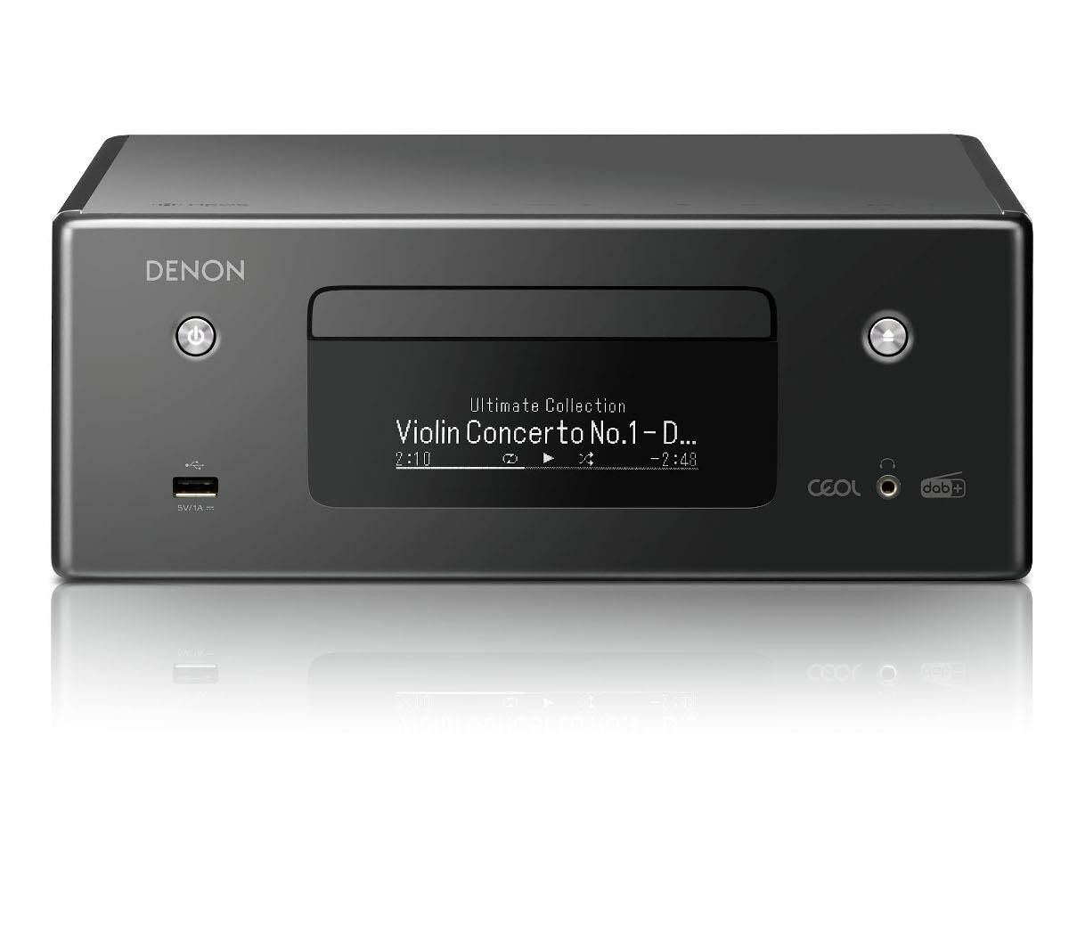 Denon RCD N11DAB CD&Network Receiver Siyah Mağaza Teşhir Ürünü