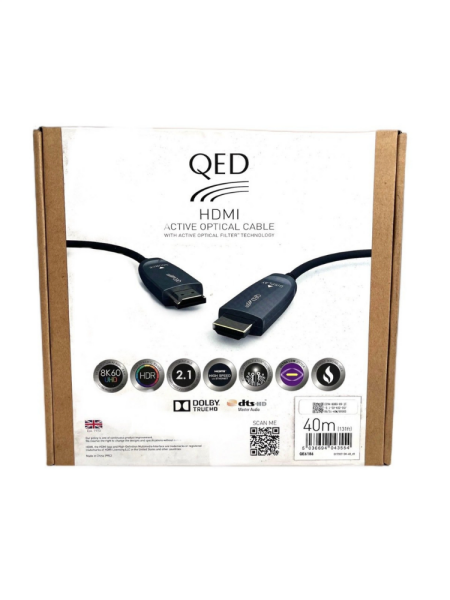 Qed QE-6186 PERFORMANCE OPTICAL HDMI LSZH 40 metre