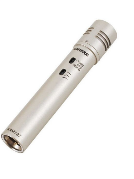 Shure KSM137 Kardioid Enstrüman Mikrofonu