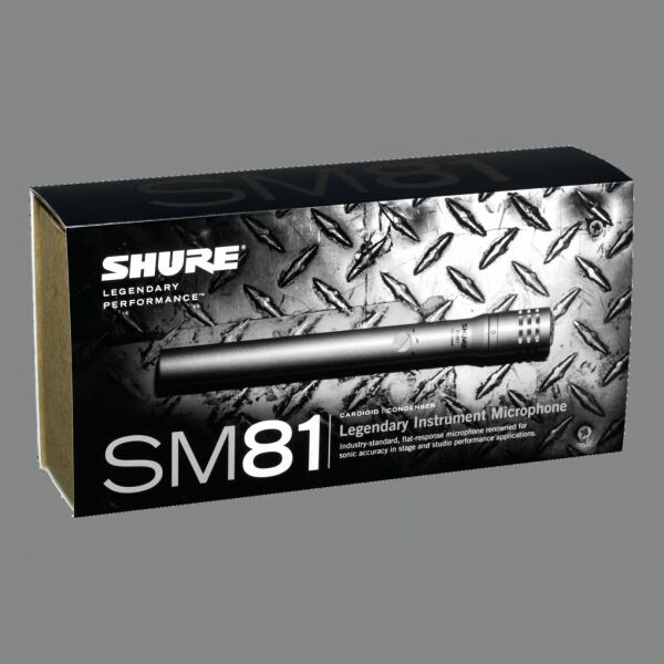 Shure SM81-LC Kondenser Enstrüman Mikrofonu