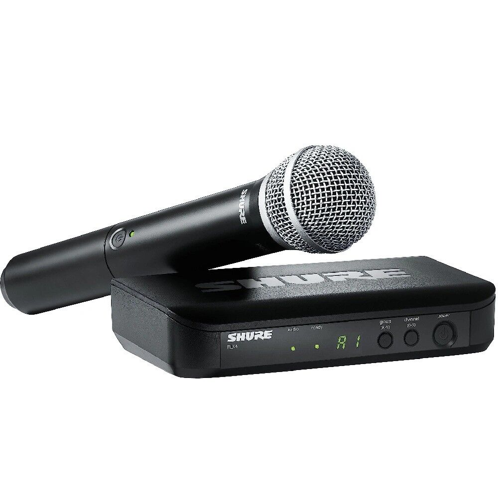 Shure BLX24/PG58 PG58-H8E özellikli Kablosuz Vokal Sistemi