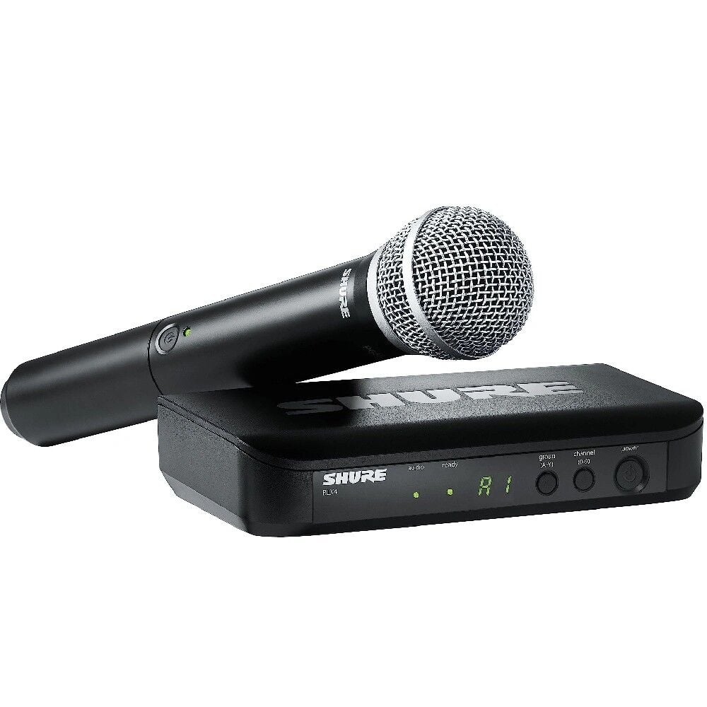 Shure BLX24/PG58 PG58-H8E özellikli Kablosuz Vokal Sistemi
