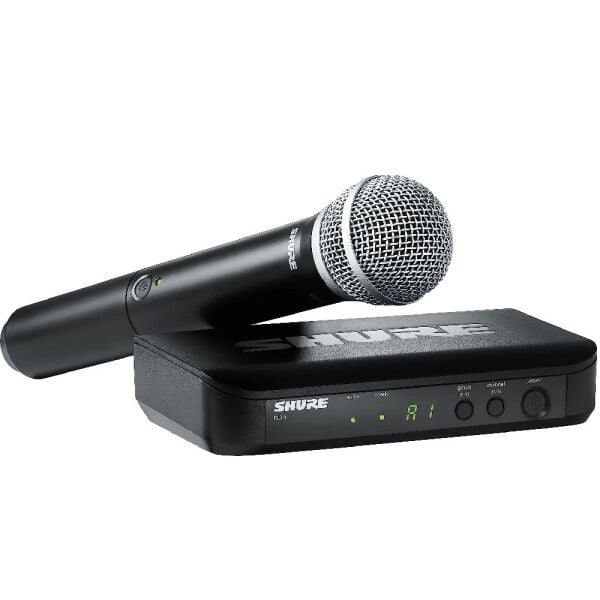 Shure BLX24/PG58 PG58-H8E özellikli Kablosuz Vokal Sistemi