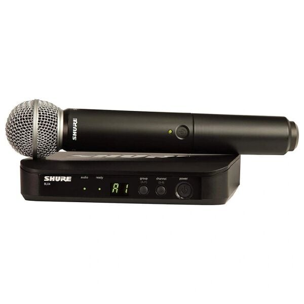 Shure BLX24/SM58-H8E SM58 Özellikli Kablosuz Vokal Sistemi