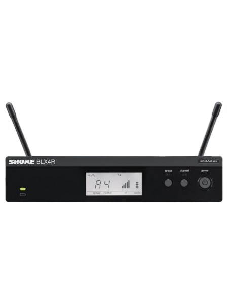 Shure BLX24R/SM58-H8E SM58 özellikli Kablosuz Rack Tipi Vokal Sistemi